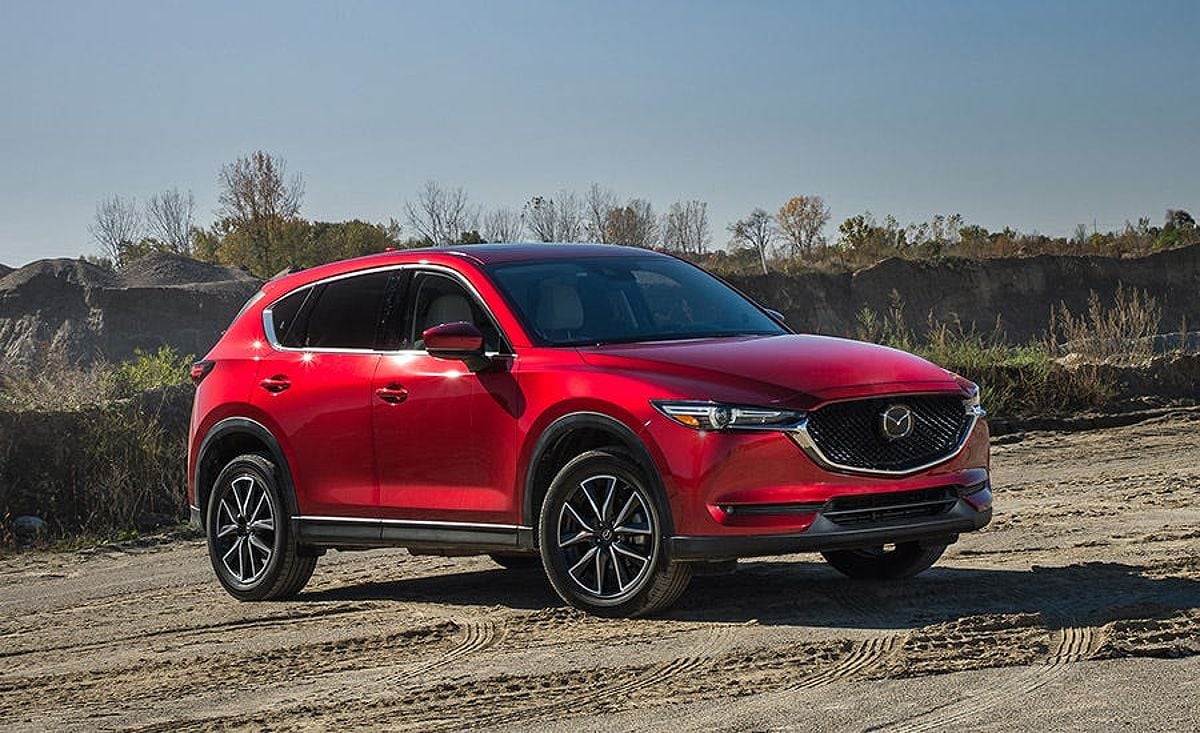 2018 Mazda CX-5 parked in nature