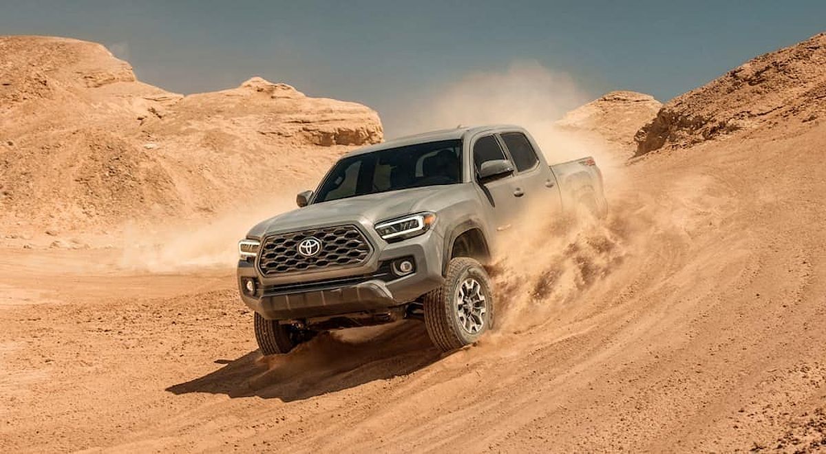 2020 Toyota Tacoma TRD off-roading