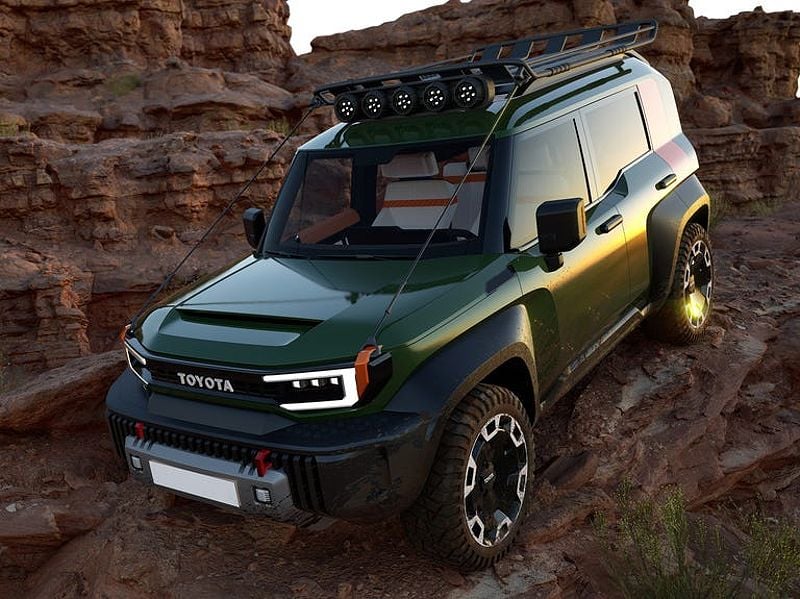 2024 Toyota FJ Cruiser EV concept