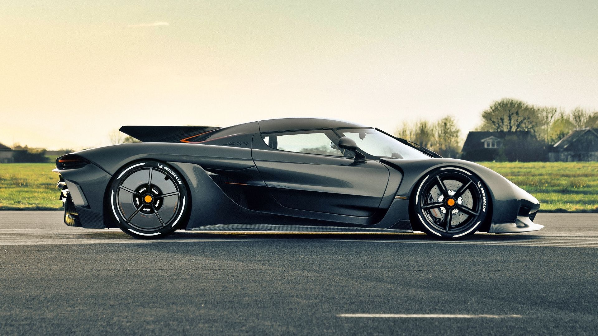 Black Koenigsegg Jesko Absolut