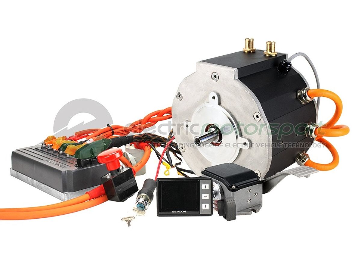 Brushless electric motor for go-kart