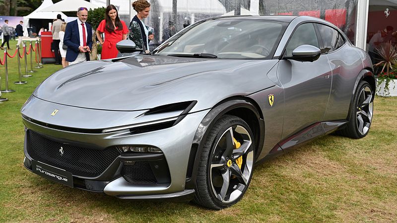 Ferrari Purosangue at Salon Prive