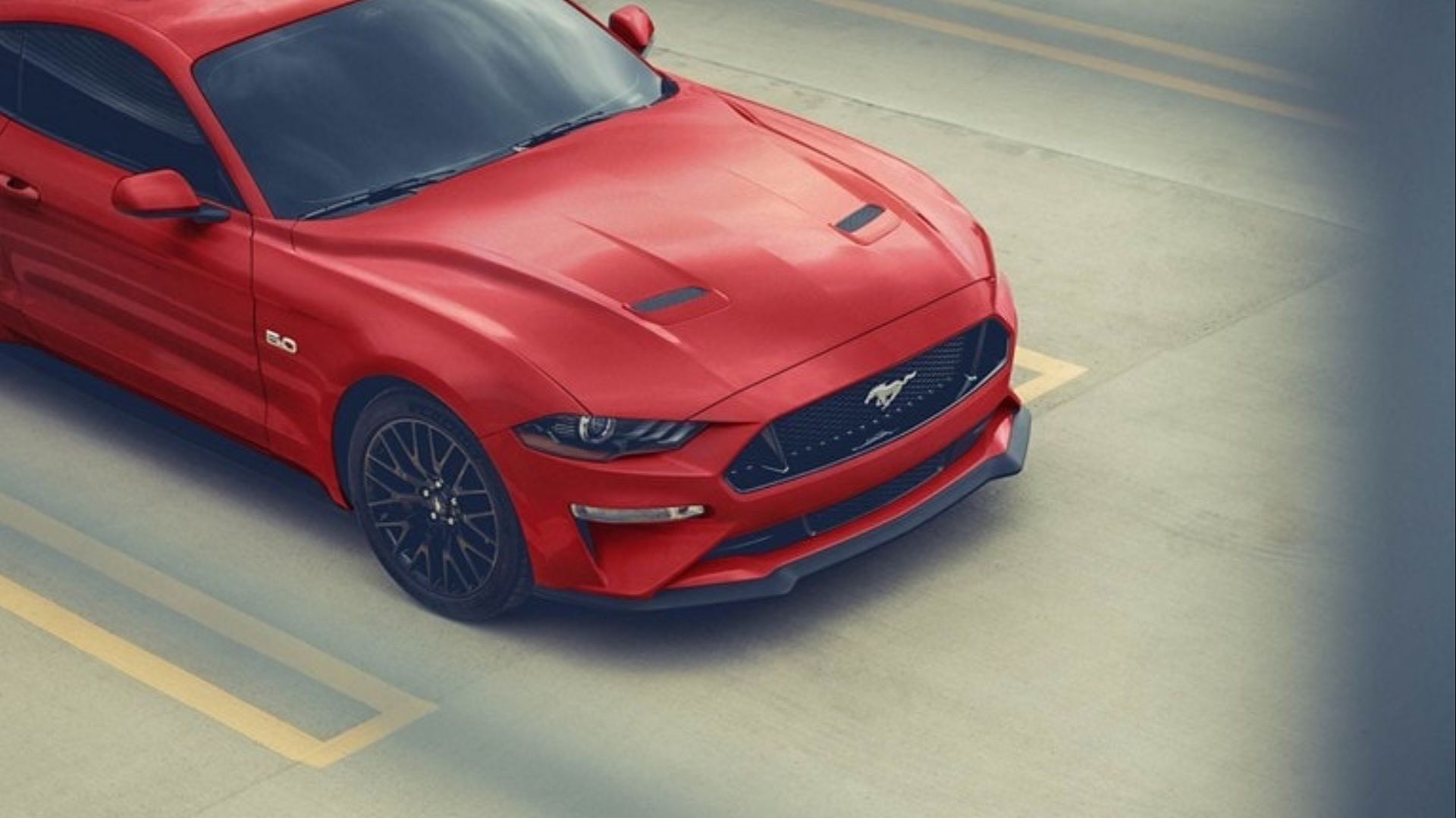 Red 2023 Ford Mustang GT