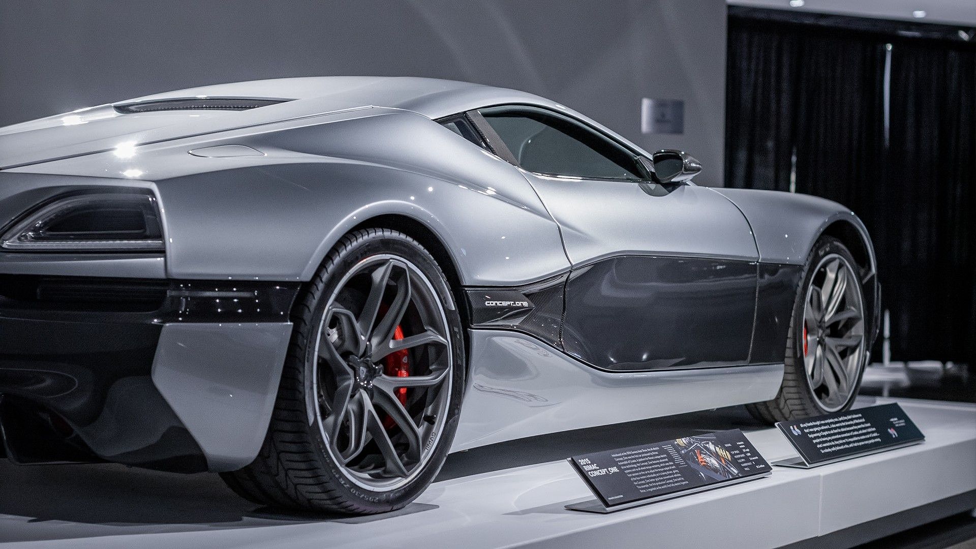 Silver Rimac Concept 1