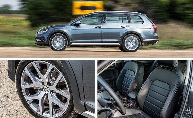 Tire and Wheel of the 2017 Volkswagen Golf Alltrack